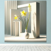 Floral Clarity Leinwanddruck (Insitu (Holzboden))