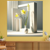 Floral Clarity Leinwanddruck (Insitu (Wohnzimmer))