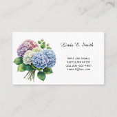 Floral Classic Calling Card Visitenkarte (Vorderseite)