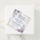 Floral Classic Elegantes Party Geschenkanhänger (Beispiel)