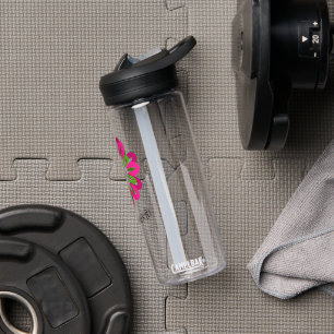 Floral Clear Water Flaschen