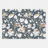 Floral Clematis Decoupage Geschenkpapier Set (Vorderseite)