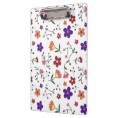 Floral Clipboard Klemmbrett (Links)