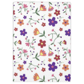 Floral Clipboard Klemmbrett (Rückseite)