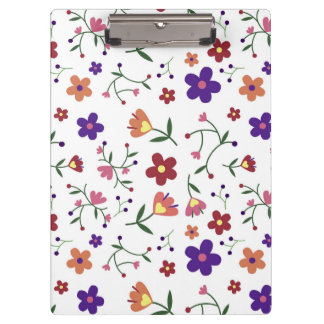 Floral Clipboard Klemmbrett