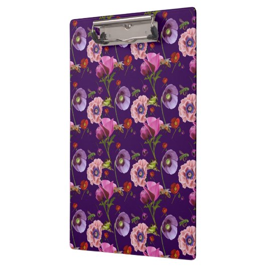 Floral clipboard klemmbrett (Links)