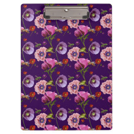 Floral clipboard klemmbrett