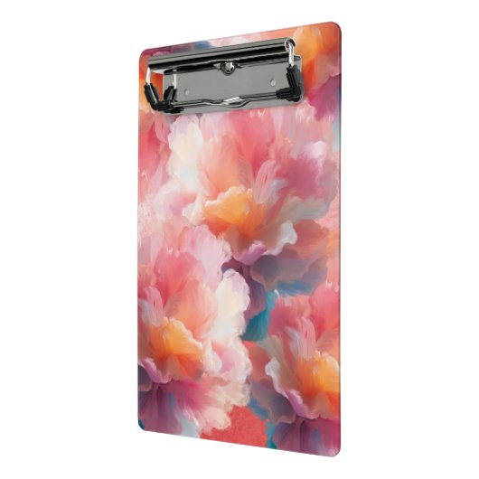 Floral Clipboard Mini Klemmbrett (Gewinkelt2)
