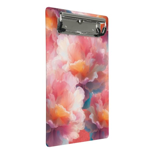 Floral Clipboard Mini Klemmbrett (Schrägansicht)