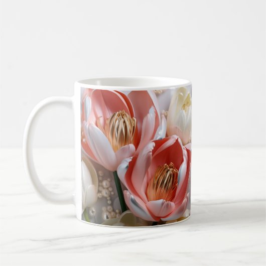 Floral Coffee Cup Kaffeetasse (Links)