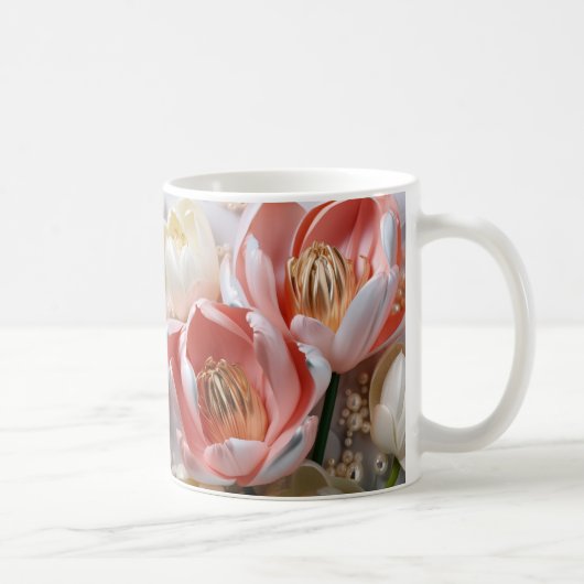 Floral Coffee Cup Kaffeetasse (Rechts)