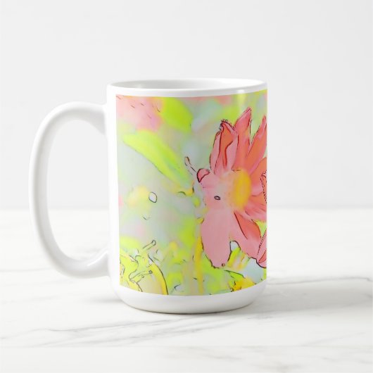 Floral Coffee Mug Kaffeetasse (Links)
