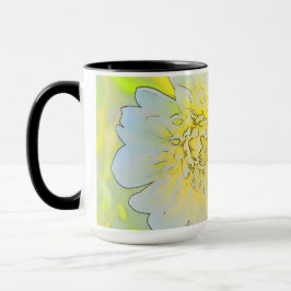 Floral Coffee Mug Tasse
