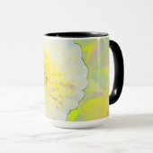 Floral Coffee Mug Tasse (VorderseiteRechts)