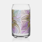 Floral Colorful Abstract Fractal With Pink & Gold Dosenglas (Links)