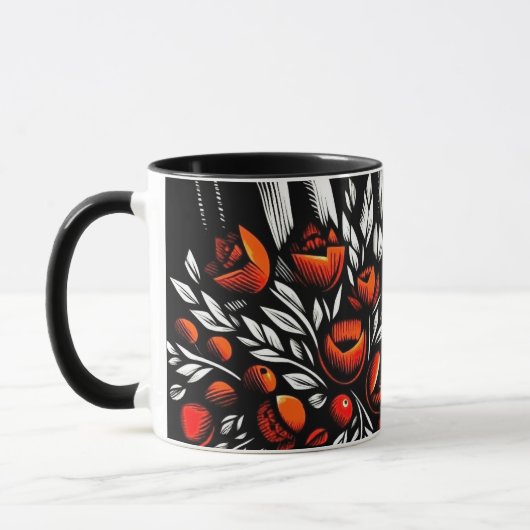 Floral Combo Tasse (Links)