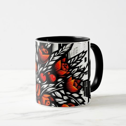 Floral Combo Tasse (VorderseiteRechts)