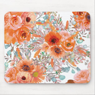 Floral Comforter Mousepad