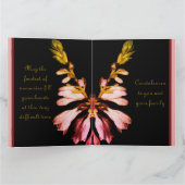 Floral Condolence Karte (Innenseite)