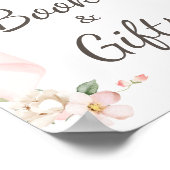 Floral Coquette Baby in Bloom Bücher und Geschenke Poster (Ecke)