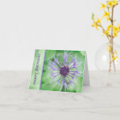 Floral - Cornflower Karte (Gelbe Blume)