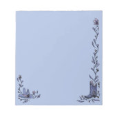 Floral Cowboy Notepad Notizblock (Vorderseite)