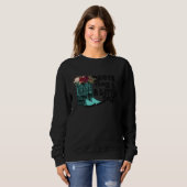 Floral Cowgirl Boots Class A Lil Sass Western Coun Sweatshirt (Vorne ganz)