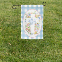 Floral Cross Er ist Riser Oster