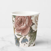 Floral Cup Pappbecher (Vorderseite)