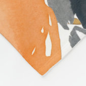 Floral Curtains Fleecedecke (Ecke)