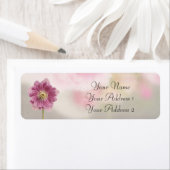 Floral Custom Address Labels (Insitu)