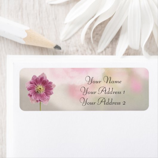 Floral Custom Address Labels (Insitu)