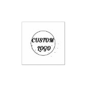 Floral Custom Logo Rubber Stamp Gummistempel (Prägung)