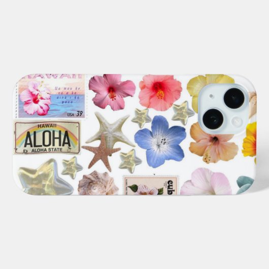 Floral cute and pretty phone case (Rückseite (Horizontal))