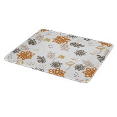Floral Cutting Board/Blumenschneidbrett Schneidebrett (Ecke)