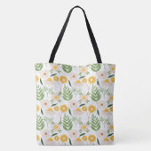 Floral Daisies Tasche (Rückseite)