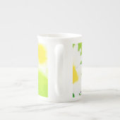 Floral Daisy Bone China Tasse (Rückseite)
