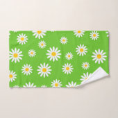 Floral Daisy Pattern Badhandtuch Set (Handtuch)