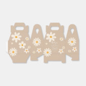 Floral daisy Retro Wüste Baby Dusche boho Geschenkschachtel (Ungefaltet)