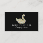 Floral Daisy Swan, Floristry Visitenkarte (Vorderseite)