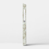 Floral Daisy Velvety Cream Textur Case-Mate iPhone Hülle (Rückseite / Links)