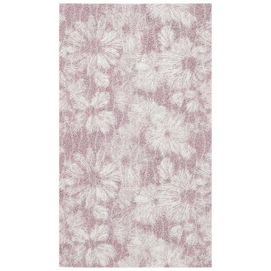 Floral Daisy Velvety Dusty Pink Tischdecke (Vorderseite)