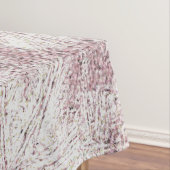 Floral Daisy Velvety Dusty Pink Tischdecke (Beispiel)