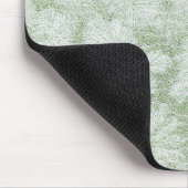 Floral Daisy Velvety LIme Green Mousepad (Ecke)