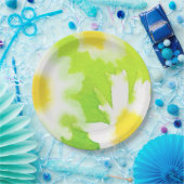 Floral Daisy Watercolor Paper-Teller Pappteller (Party)