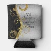 Floral Damask Dosenkühler (Rückseite)