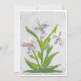 Floral Danke Karte