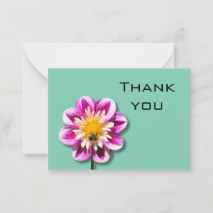Floral Danke Karte