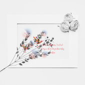 floral dankeskarte