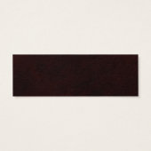 Floral Dark Red Floral Gothic Gastgeschenk Hochzei (Rückseite)